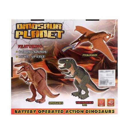 Spinosaurus dinosaur, works on batteries, light and sound effects-4