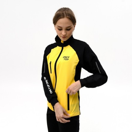 Vetrovka Onlytop Unisex Black/Yellow, p. 46-9