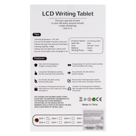 Draw for drawing LCD, "Dino", with a pen-2