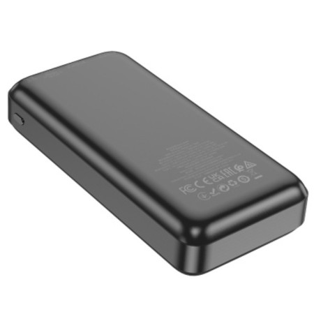 External battery Hoco J100A, 20,000 mAh, 2 USB, 2 A, display, black-3