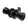Latch 1203, with a key, matte black color