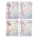 Notebook Gift, A6, 96 sheets, color block, with a curly knife, PVC cover, 3D, "Anime", mix