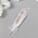 Decorative goose "Web" white with gold h = 15-20 cm