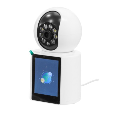 VIFI CAM-12, 2 MP, 1920 × 1080 video camera, view angle 110 °, 5 V, screen, white