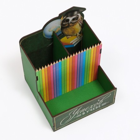 Organizer for the Office "Success in Study", 14.5 x 12.7 x 14 cm-4