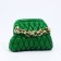 Clamp bag on the farmar, green color