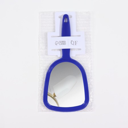 Mirror with a handle, mirror surface 9.5 × 10 cm, color mix-4
