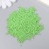 Glass beads 12/0 "green mint" 15 g