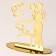 Topper "Wedding", Color Gold