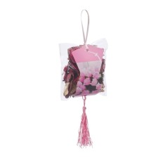 A set of dried flowers made of natural materials with the aroma of the Rosa 