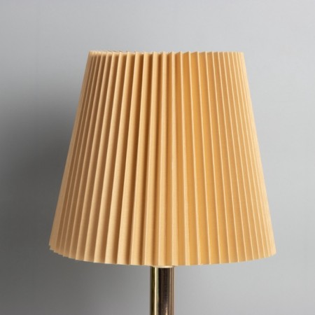 Table lamp "Lira" 1x40W E27 white/gold/beige 15x15x32.5cm-2