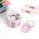 A set of hair rubber bands "Magic you", 30 pcs., Mix