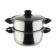 Axentia stainless steel steel, 6 l, d = 20 cm