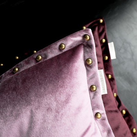 Pillowcase "Ludwig", size 45x45 cm, purple color-1