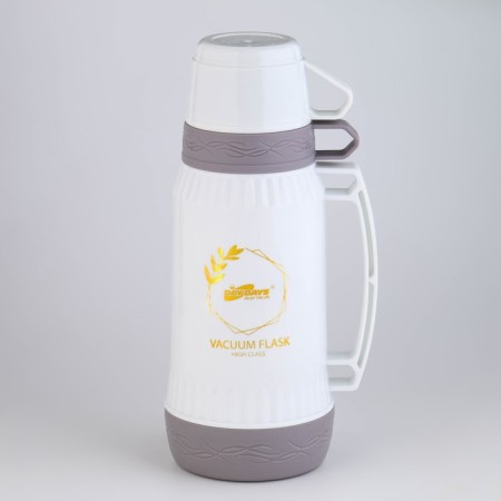 Thermos 1 l, with a glass flask, retains heat 12 hours, with a mug, 30 cm, mix-1