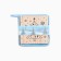 Kit kitchen Christmas tree: stand 15*15 cm, take 17*17cm