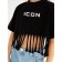 T -shirt for girls, height 146 cm, black color