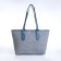 Women's bag with lightning, average size, blue color