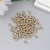 Glass beads 6/0 "metallic. Bright bronze" 10 g