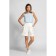 Women's shorts, size 48, white color