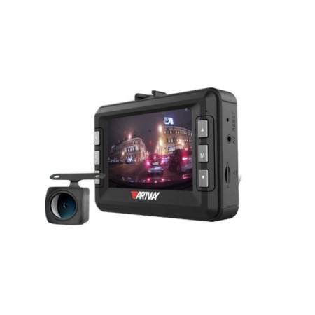 DVR + radar detector Artway MD-109, two cameras, 2.4 ", review 170º, 1920x1080-1