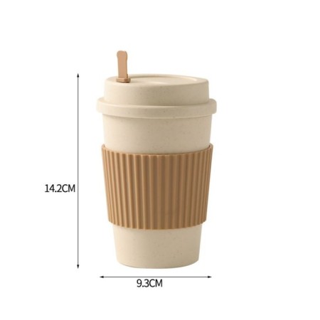 Thermostatic for coffee, 470 ml, pp plastic, 14.2 × 9.3 cm, with a spoon, with a lid-2