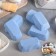 A set of baking forms “Rib. Rectangle ", silicone, 8 × 4.5 × 2.5 cm, 6 pcs, color mix