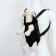 A backpack of cats for cats and dogs "Kangaroo", 35 x 25 x 20 cm, size S, black