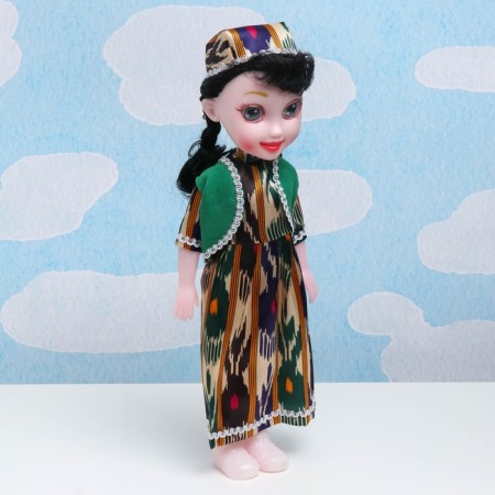 Doll at the National Uzbek outfit 43cm, mix
