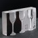 A set of glass glasses for red wine Tulipe, 240 ml, 3 pcs