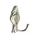 Hook furniture tundra TKD025, two -rod, bronze