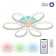 Lamp Citilux “Cesar Smart” CL233A170E 72x72x13.5 cm, 1x100W, LED, white color
