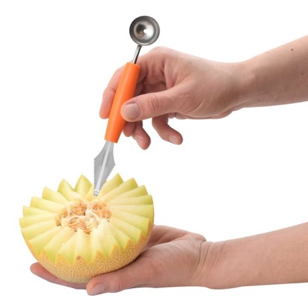 Tool for carving of vegetables and fruits, color mix-3