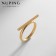 Ring Xuping trend mini, color gold, size 16