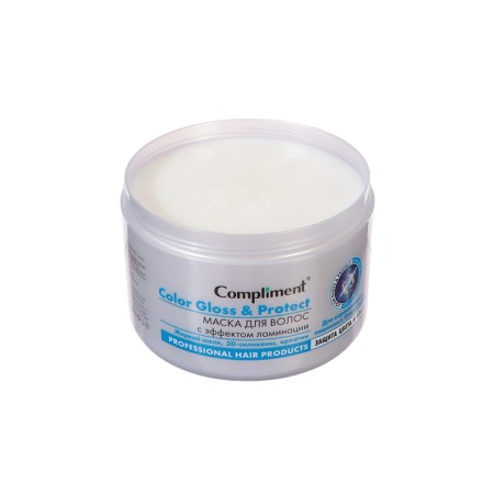 Mask Compliment Color Gloss & Protect for dyed and devoid of shine of hair, 500 ml-8