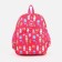 Baby backpack on lightning, external pocket, raspberry color