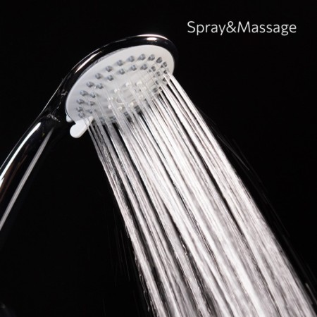 Shower watering can Milardo 3803F87M18, 3 modes, chrome-4