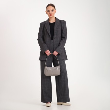 Female bag Textura, small size, color gray-9
