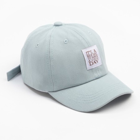 Children's cap "It’s a nice day" minku Blue color, pr 52