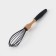 A whisk for whipping the shade "Makota", 28 cm, the color is black