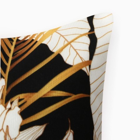 Case on the pillow Ethel "Dark Tropics" 40x40 cm, velor, 100% p/e-1