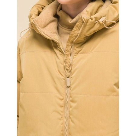 Coat for girls, height 146 cm, beige color-13