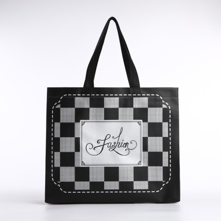 Bag without fastening, black color-1