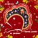 Carnival kokoshnik "Russian beauty" from felt, with application