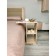 Cleat table "Light", 513 × 300 × 620 mm, sonoma oak color