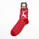 Women's socks, red color, size 23-25