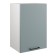 Hinged cabinet 400 Simple, 400x300x600, dusty green/white