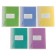 Notebook of 18 sheets in Calligrata "Five", cover coated cardboard, OFSET block, white 95%, mix