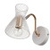 Bra 662458/1 E14 40W White-gold 25x12x18 cm