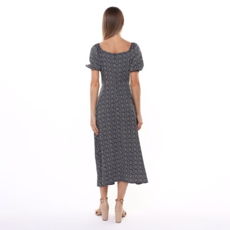 Women's dress, black color, size 48-2